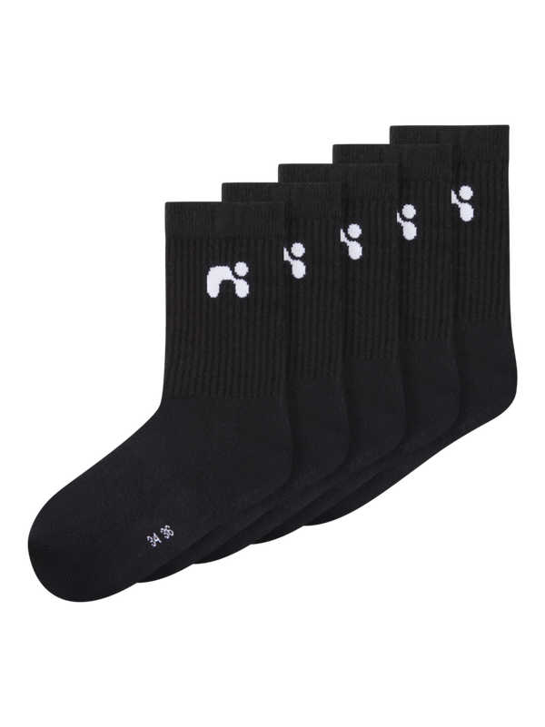 NKNLARIS 5P SOCK  Black 5 X BLACK - Name It