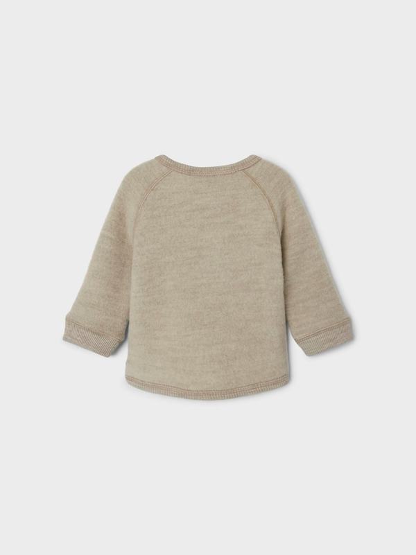 NBFWMINO WOOL BRU LS CARDIGAN Pure Cashmere - Name It