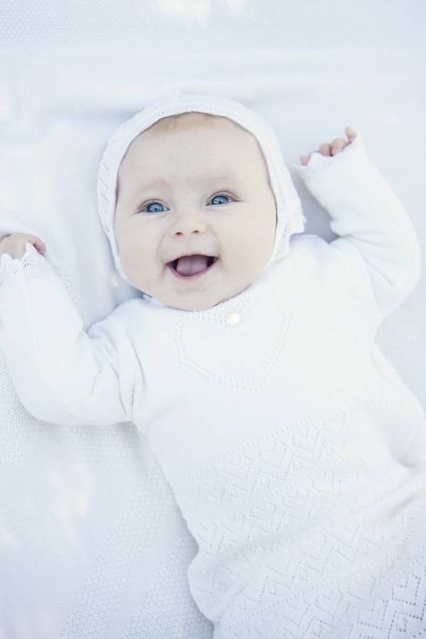 LILLELAM DÅPSKJOLE Hvit - Lillelam