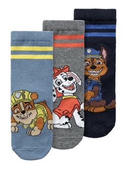 NMMJAX PAWPATROL 3P SOCK  Coronet Blue CORONET BLUE+DARK SAPP+GREY MELAN - Name It