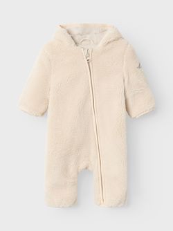 NBNMAYAN TEDDY SUIT Whitecap Gray - Name It