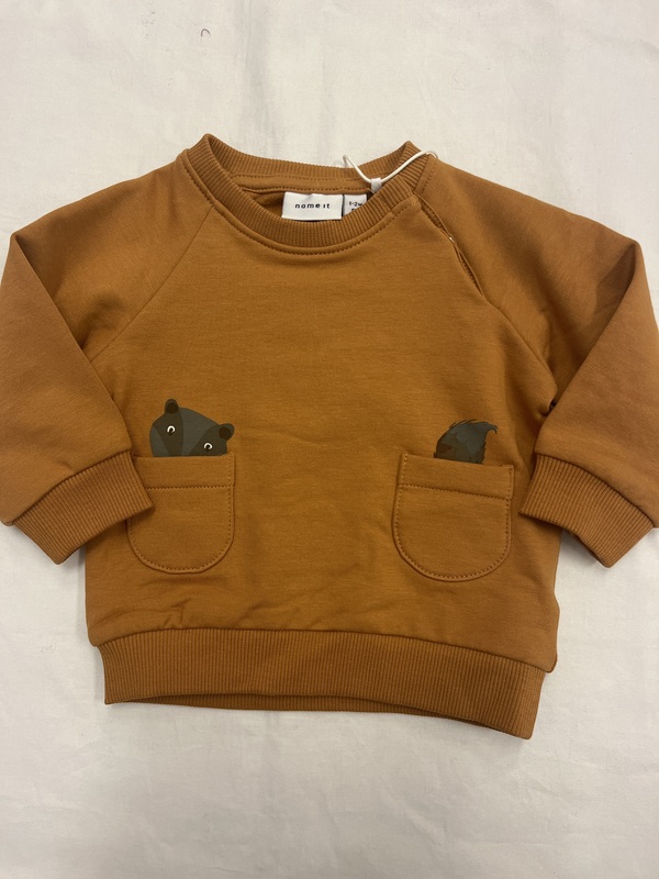 NBMORSON LS SWEAT BRU Almond - Name It