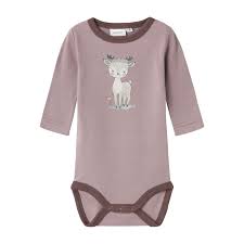 NBFWILLIT WOOL LS BODY Purple Dove - Name It