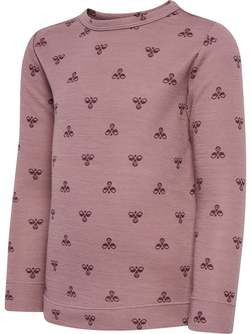 hmlVILMO T-SHIRT LS TWILIGHT MAUVE - Hummel