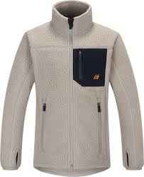 J Leirbekk pile fleece jakke Opal Gray - Skogstad Sport