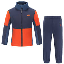 K Trone microfleece sett Pureed Pumpkin - Skogstad Sport