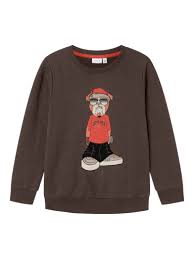 NKMOKLOKKEN LS SWEAT BRU BOX Bracken - Name It