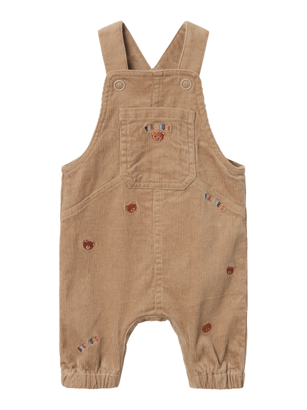 NBMOLLIE REGULAR CORD OVERALL  Weathered teak - Name It