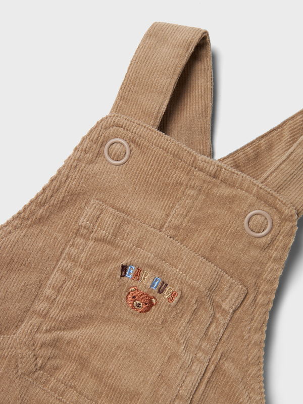 NBMOLLIE REGULAR CORD OVERALL  Weathered teak - Name It