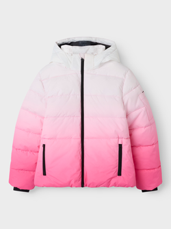 NKFMOUNTAIN05 SKI JACKET FLOW FO IBIS ROSE - Name It