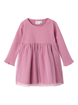 NBFROYANNA LS DRESS Mauve Orchid - Name It