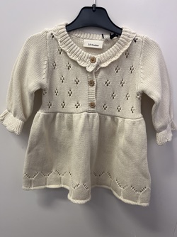 NBFRAMLA LS KNIT DRESS  LIL ATELIER TURTLEDOVE - Name It