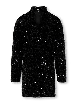 KOGCONFIDENCELS SEQUINS DRESS JRS Black - Kids Only 