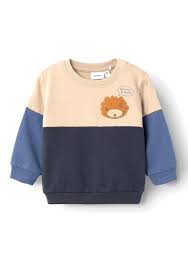 NBMRINOS LS SWEAT BRU Bijou Blue - Name It