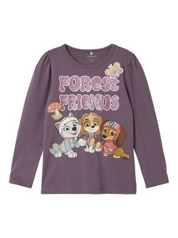 NMFSUSANNE PAWPATROL LS TOP BOX  arctic dusk - Name It