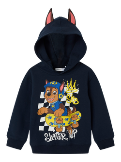 NMMNIX PAWPATROL NREG SWEAT WH BRU CPLG Dark Sapphire - Name It