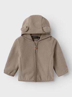 NBNMEEKO FLEECE JACKET Desert Taupe - Name It