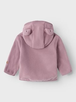 NBNMEEKO FLEECE JACKET Grape Shake - Name It