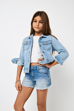 KOGSARA LIGHT BLUE DENIM JACKET  LIGHT BLUE DENIM - Kids Only 