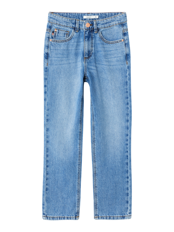 NKFROSE HW STRAIGHT JEANS  Medium Blue Denim - Name It