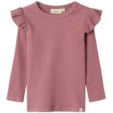 NMFRAJA SAO LS SLIM TOP LIL Nostalgia Rose - LIL`ATELIER