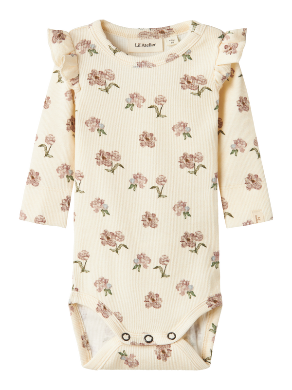 NBFGAVO EKO LS SLIM BODY LIL NOOS Turtledove PEONY - LIL`ATELIER