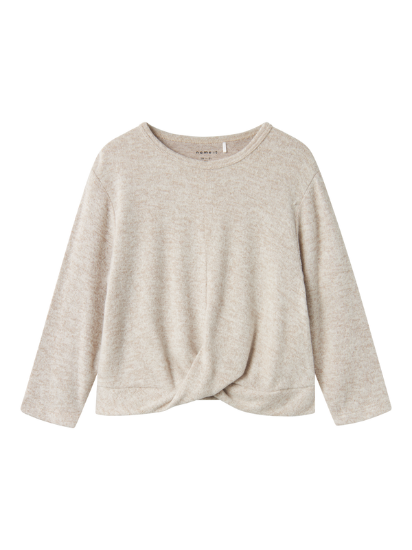 NMFTAYTUM NREG LS TOP Pure Cashmere Single dyed - Name It