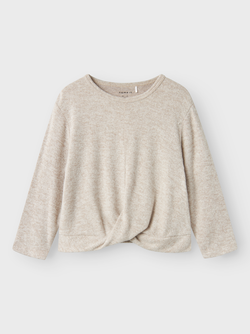 NMFTAYTUM NREG LS TOP Pure Cashmere Single dyed - Name It