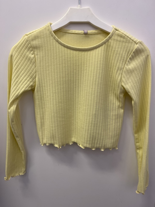 KOGNELLA L/S O-NECK TOP JRS NOOS Lima Bean - Kids Only 