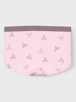 NKFHIPSTER 3P BARELY PINK BOW  Barely Pink - Name It