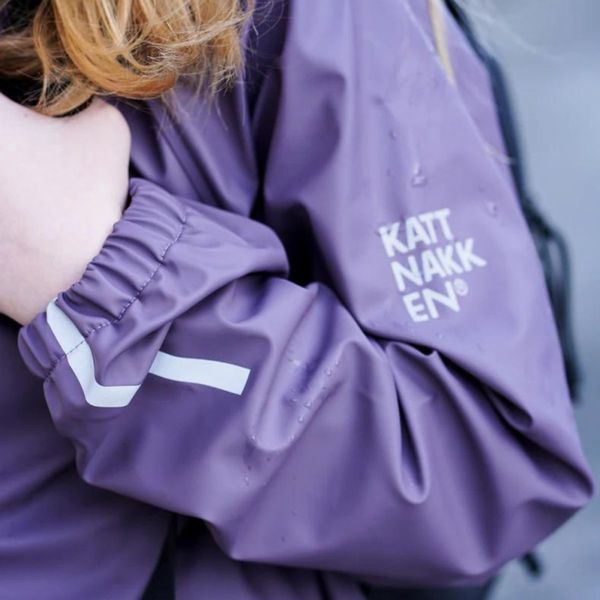 KATTNAKKEN REGNSETT JUNIOR Blåbærmelk - Kattnakken