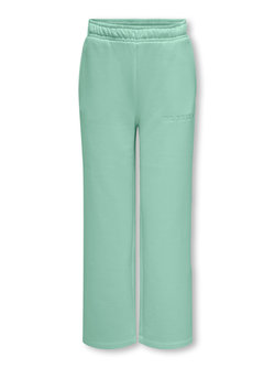 KOGBILLIE LIFE WIDE PANT SWEAT Birds Egg Green - Kids Only 