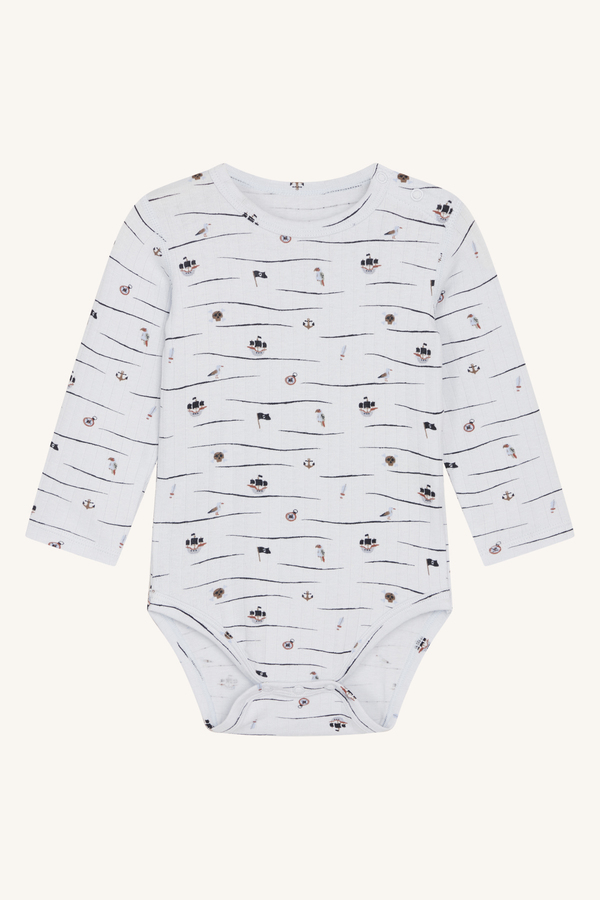 HCBuller - Bodystocking L/S Water - Hust & Claire