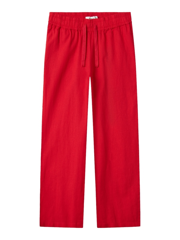 NMFFALINNEN STRAIGHT PANT Chinese Red - Name It