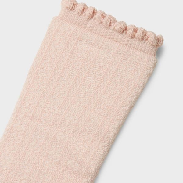 NMFDALFI KNEE SOCK LIL Peach Whip - LIL`ATELIER