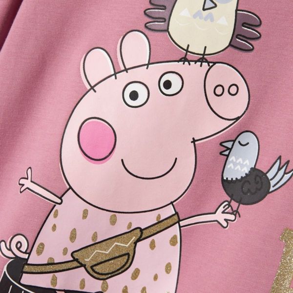 NMFORRA PEPPAPIG LS TOP CPLG Mauve Orchid - Name It