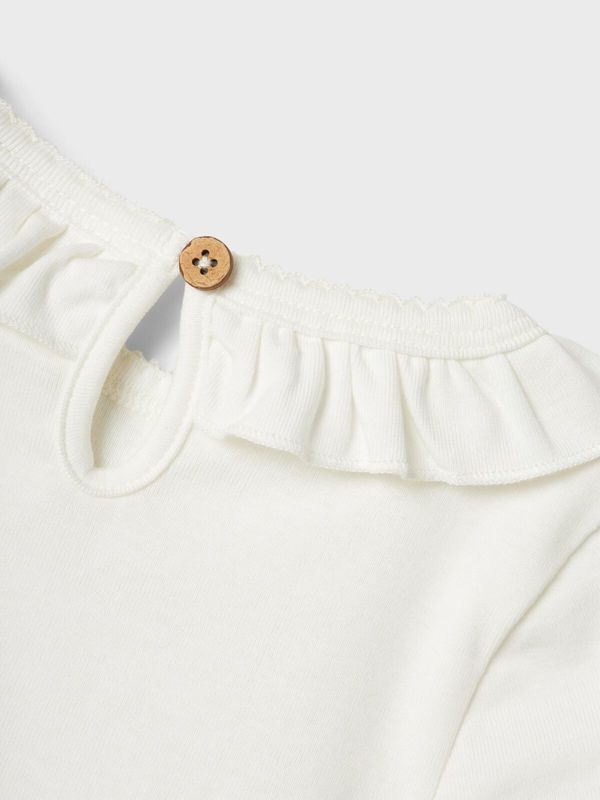 NMFLALO TAN SS SLIM TOP LIL coconut milk - LIL`ATELIER