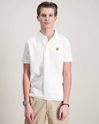 LYLE & SCOTT PLAIN POLO SHIRT White - Lyle & Scott