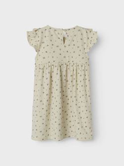 NMFJANNIS SS DRESS Bleached Sand - Name It