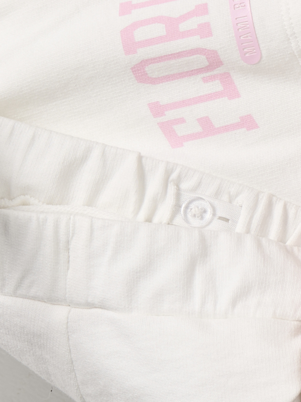 KOGANABELL LIFE PRINTED SHORTS UB SWT Cloud Dancer - Kids Only 