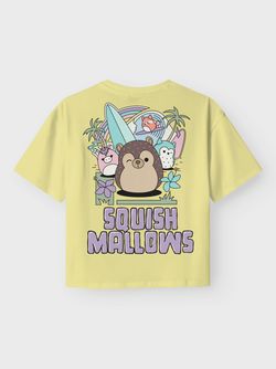 NKFMUBA SQUISHMALLOWS NREG SS TOP Chardonnay - Name It