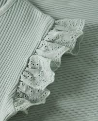 NKFHALINA SS TOP aqua gray - Name It