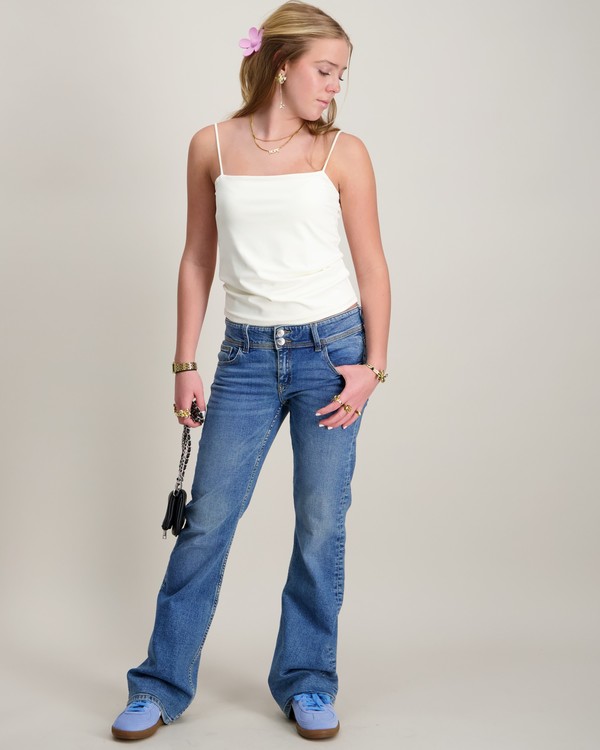 KOGEA SHORT DOUBLE LAYER SINGLET JRS Cloud Dancer - Kids Only 