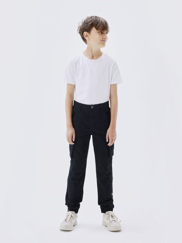 NKMRYAN CARGO REG TWILL PANT Black - Name It