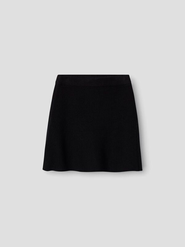 NKFNILLA KNIT SKIRT Black - Name It