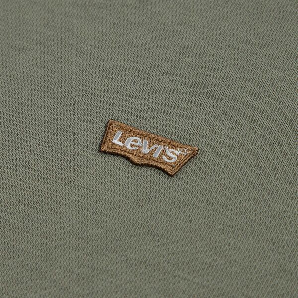 LEVIS MINI BATWING PULLOVER HOODIE DEEP LICHEN GREEN - Levis