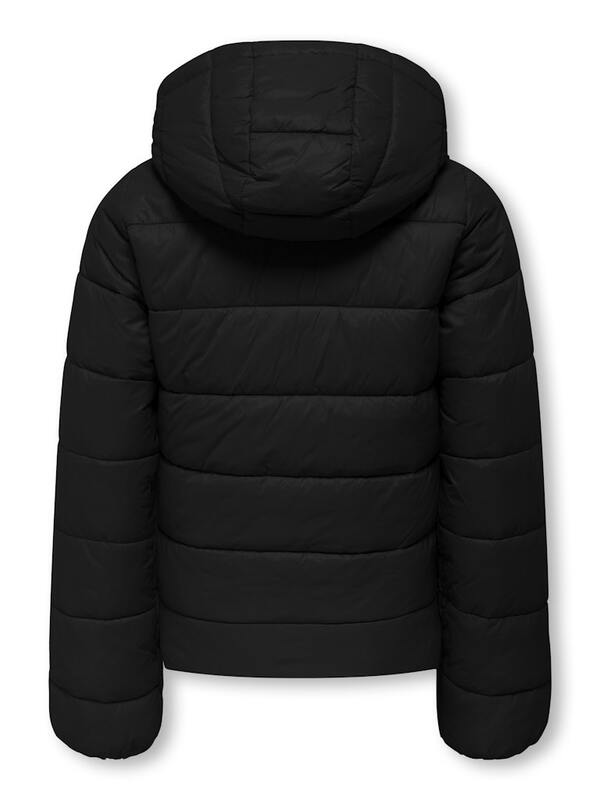 KOGKAJSA LIGHT QUILT HOOD JKT  Black - Kids Only 
