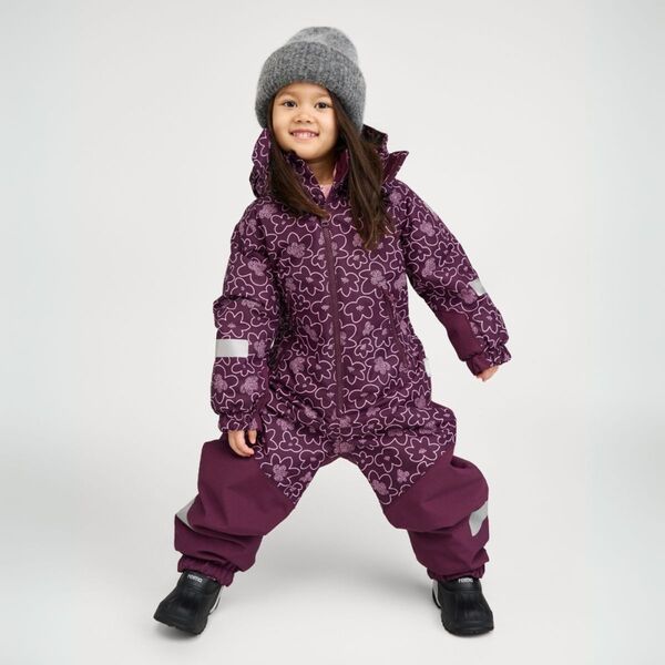 REIMA KURIKKA VINTERDRESS Deep purple - Reima