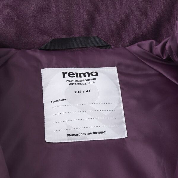 REIMA KURIKKA VINTERDRESS Deep purple - Reima