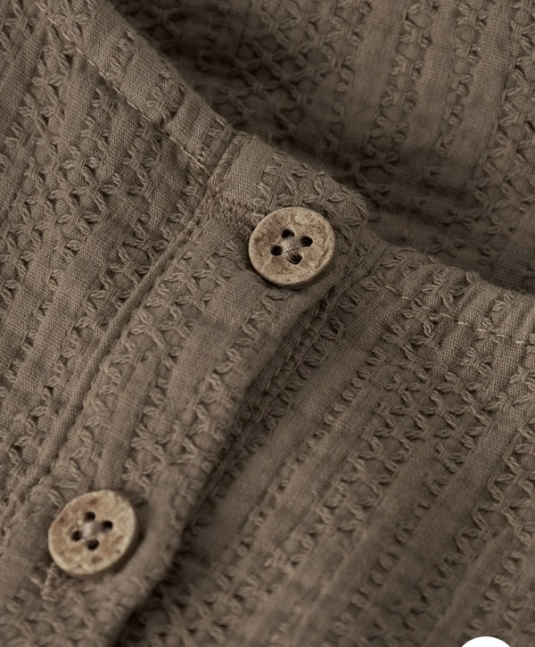 NMFROSITA LIU LS DRESS LIL Sepia Tint - LIL`ATELIER